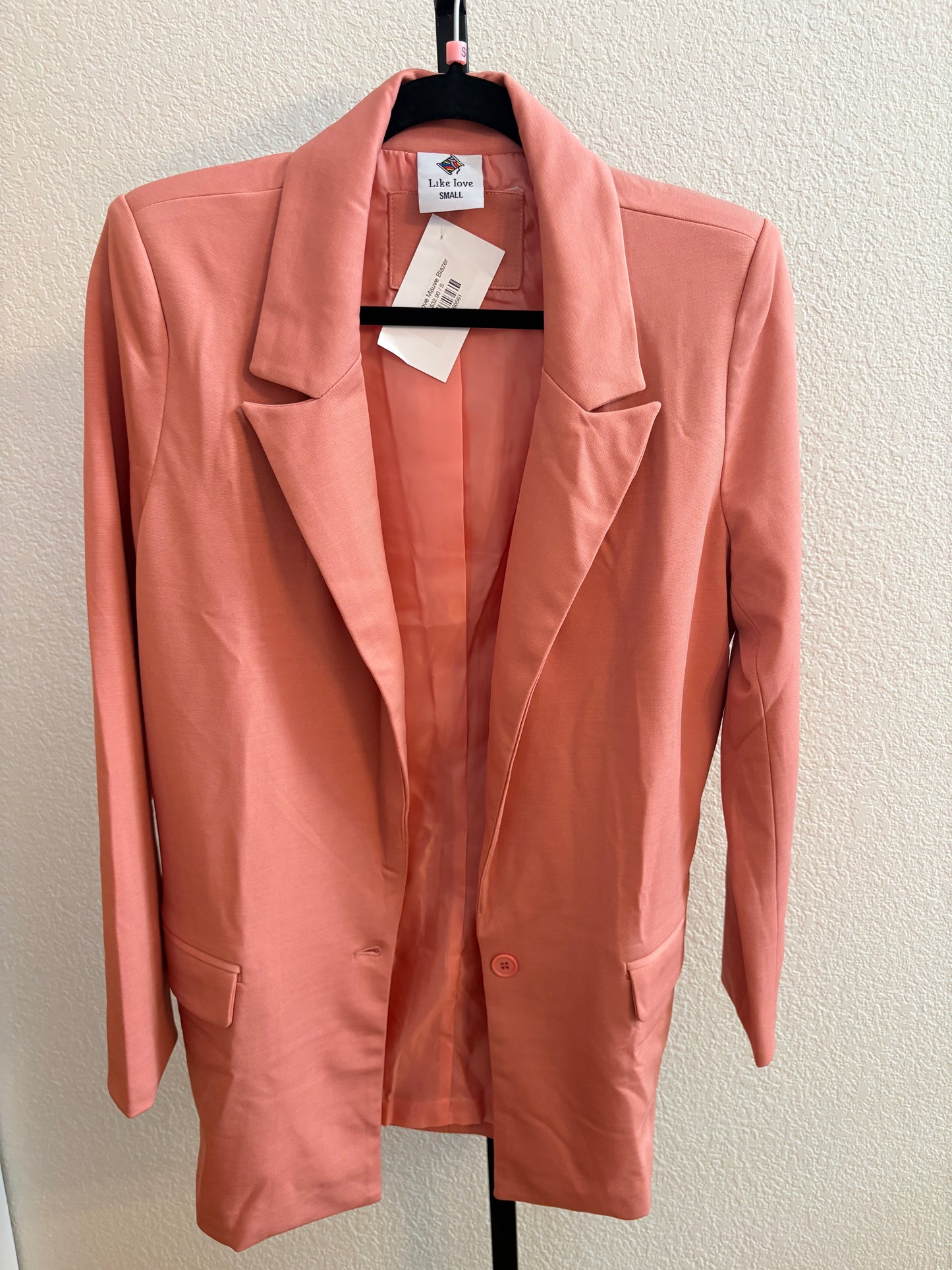 Like Love Mauve Blazer
