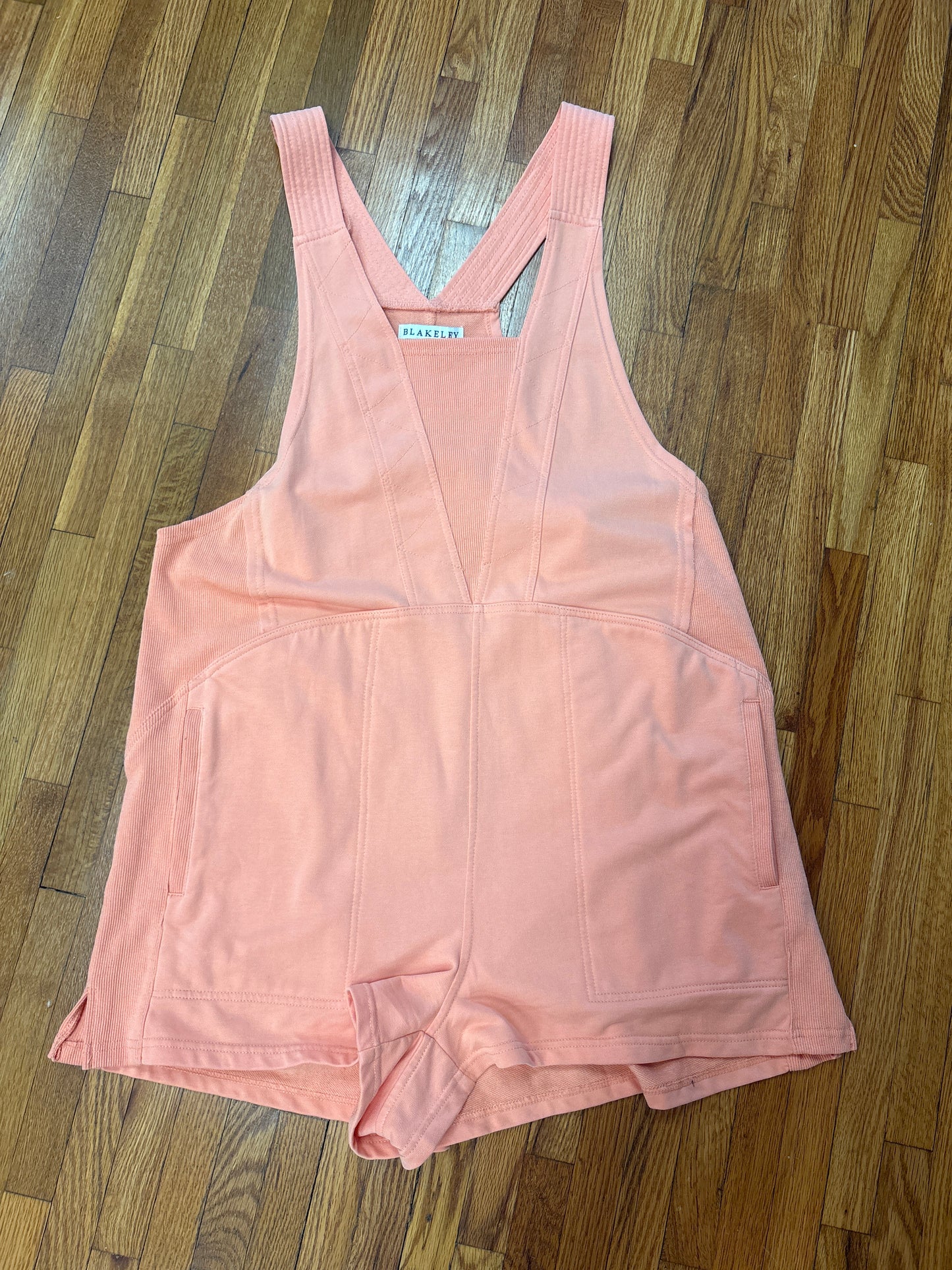 Beach Please Romper - Coral
