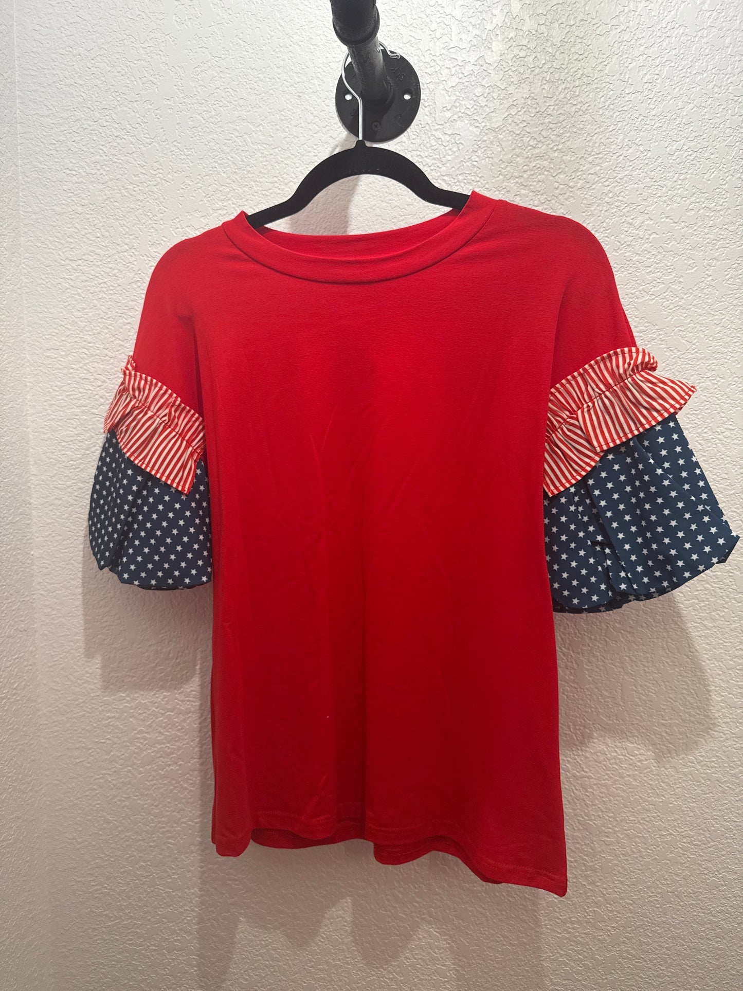 Star Striped Short Sleeve