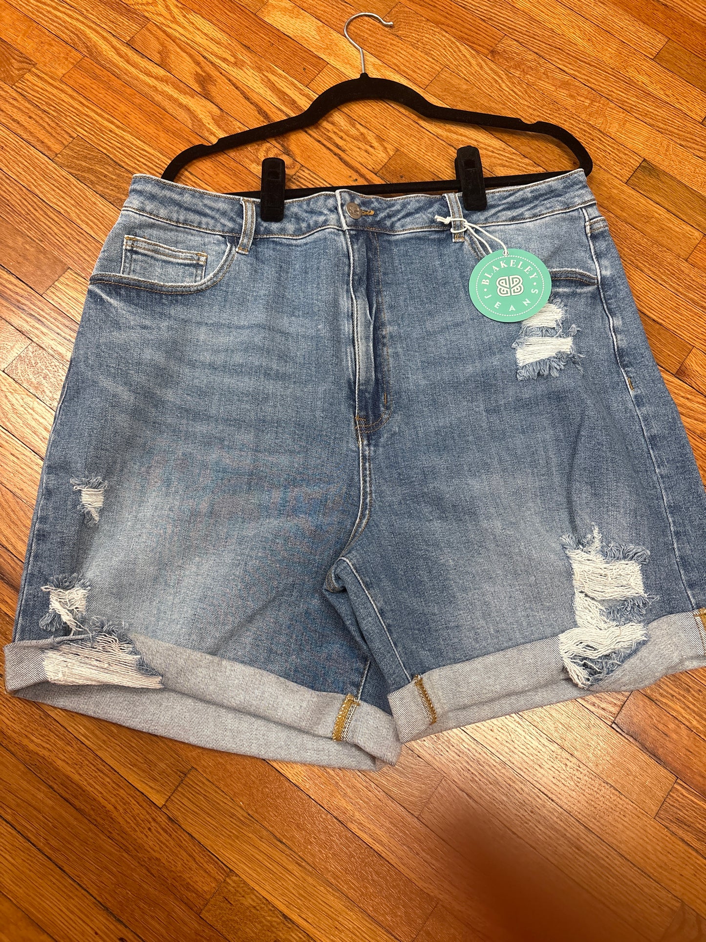 Georgie Distressed Shorts
