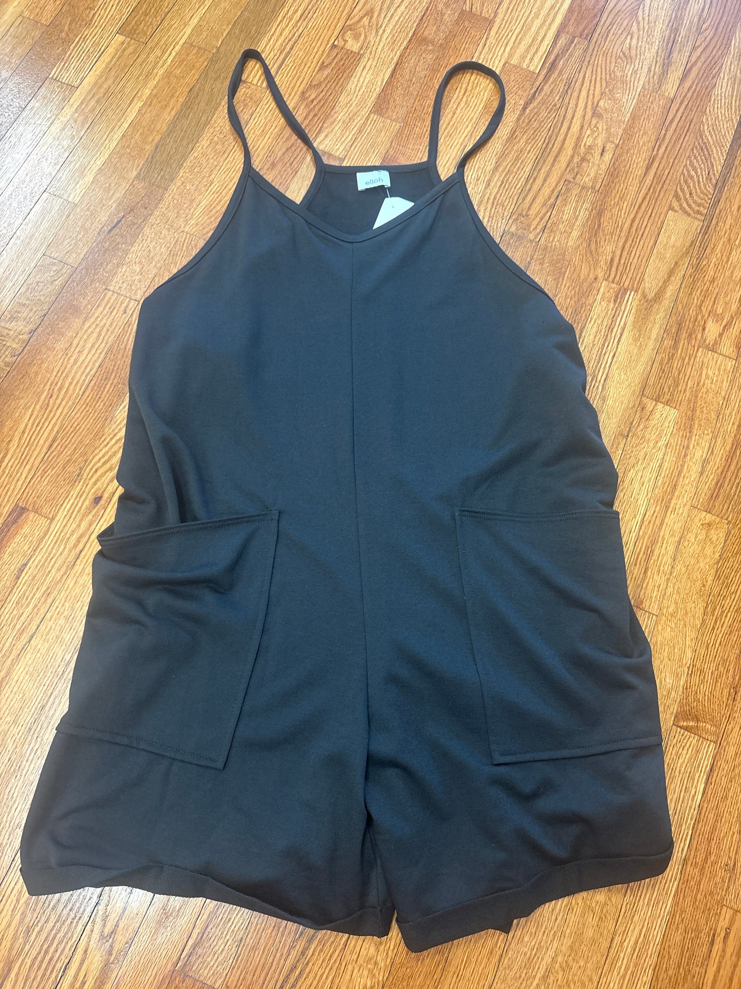 French Terry Jogger Fit Overall Romper
