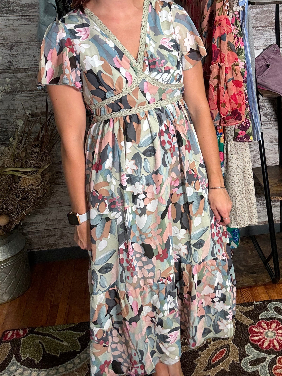 Leisure Vacation Printed Dress