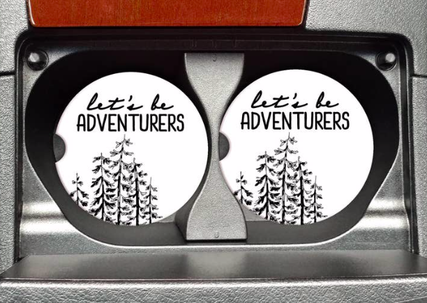 Let's Be Adventurers Coasters
