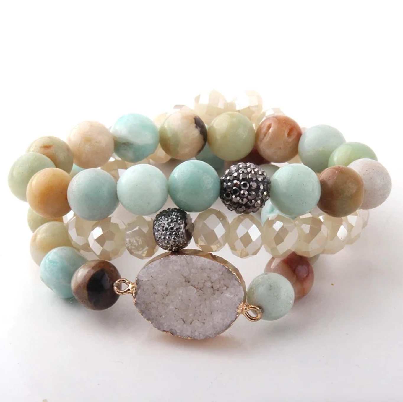 Heavy Bead Set: Summer Dew