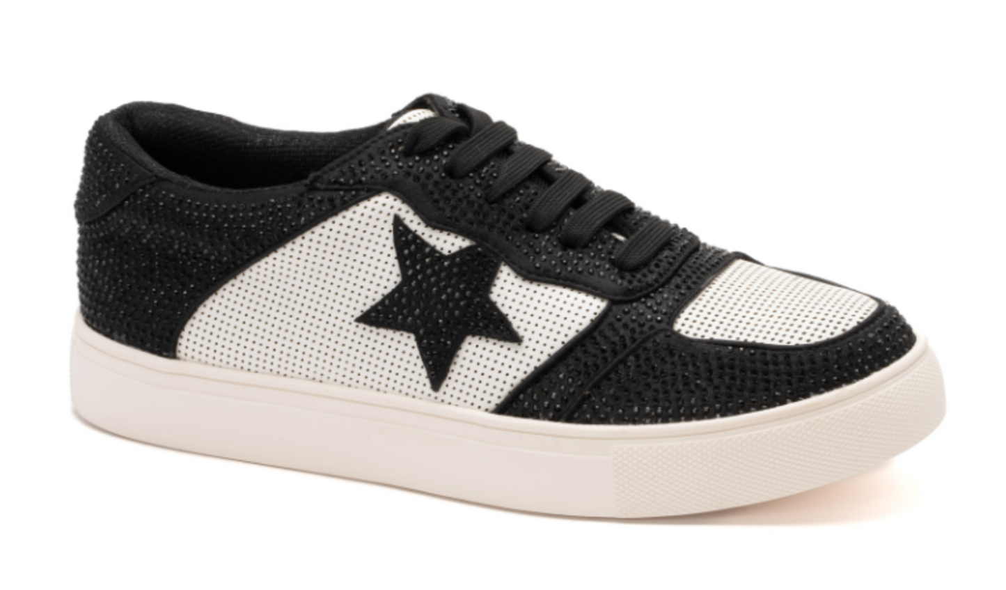 CORKYS LEGENDARY BLACK CRYSTAL SNEAKER
