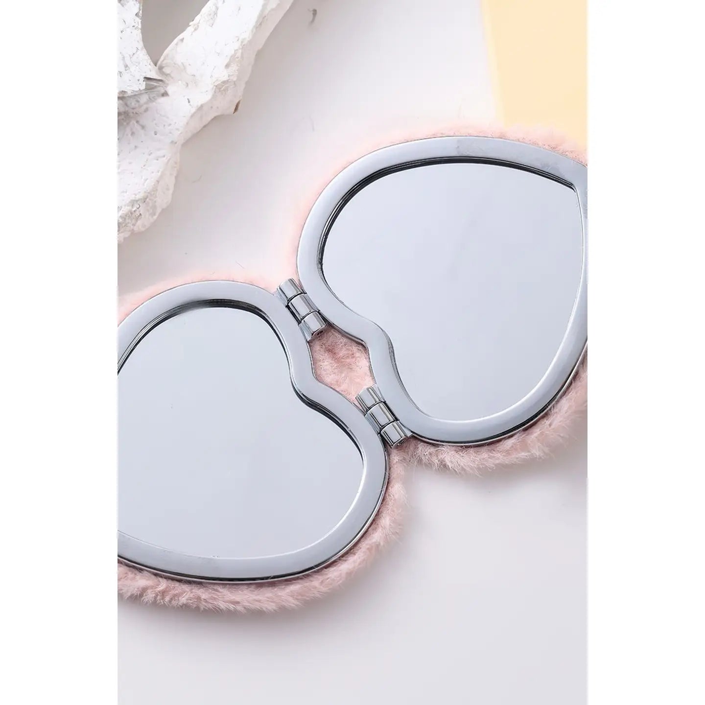 Heart Shape Double Sides Mini Mirror