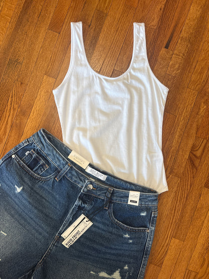 Scoop Neck Bodysuit