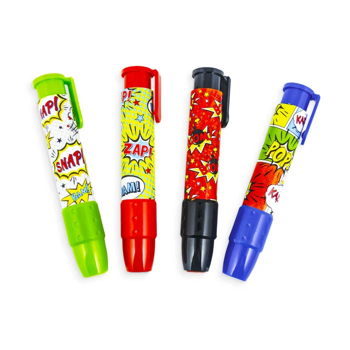 Click It- Comic Attack Erasers