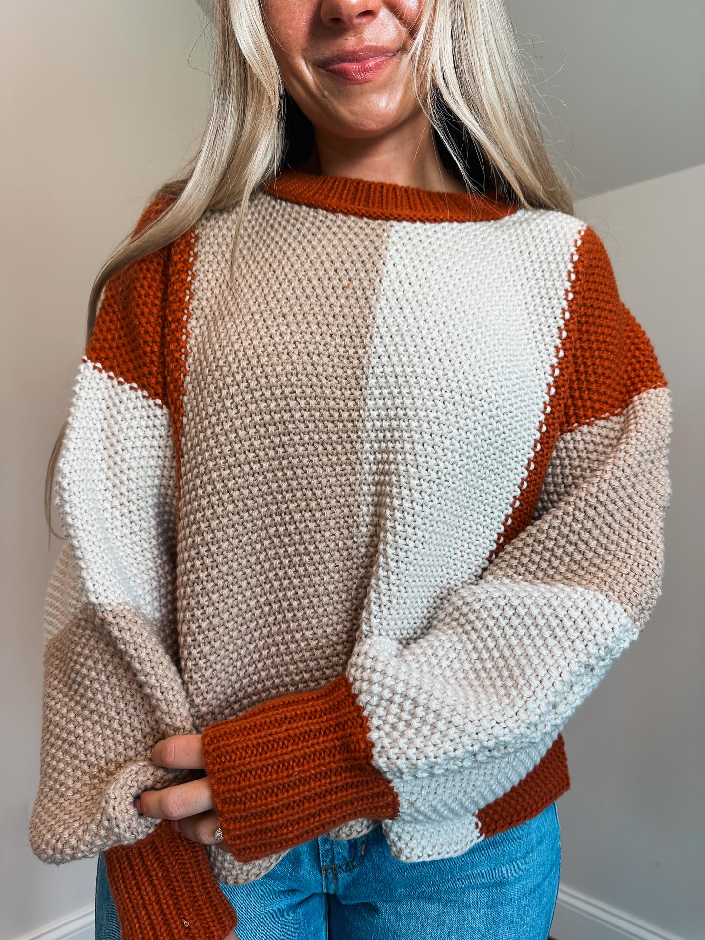 autumn knit sweater