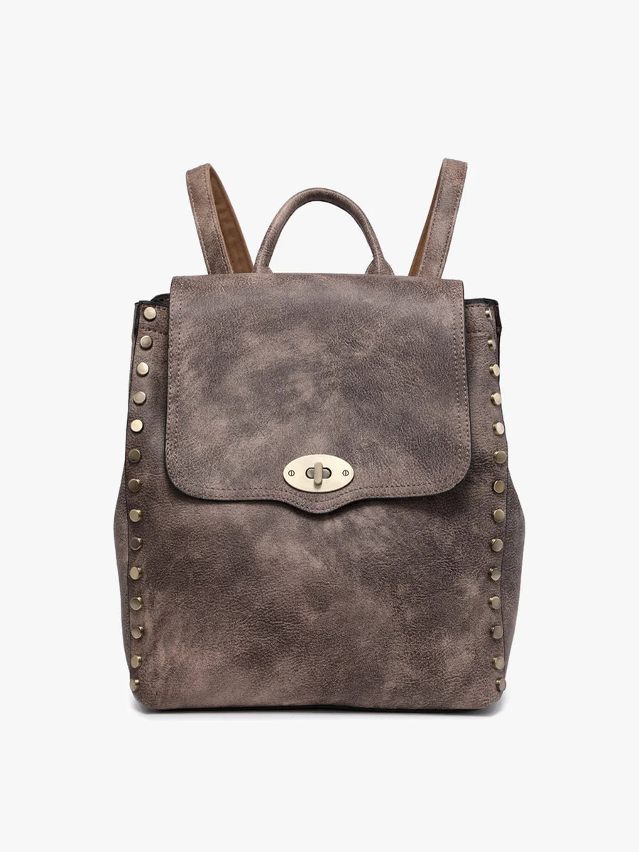 Bex Distressed Backpack Purse *3 colors