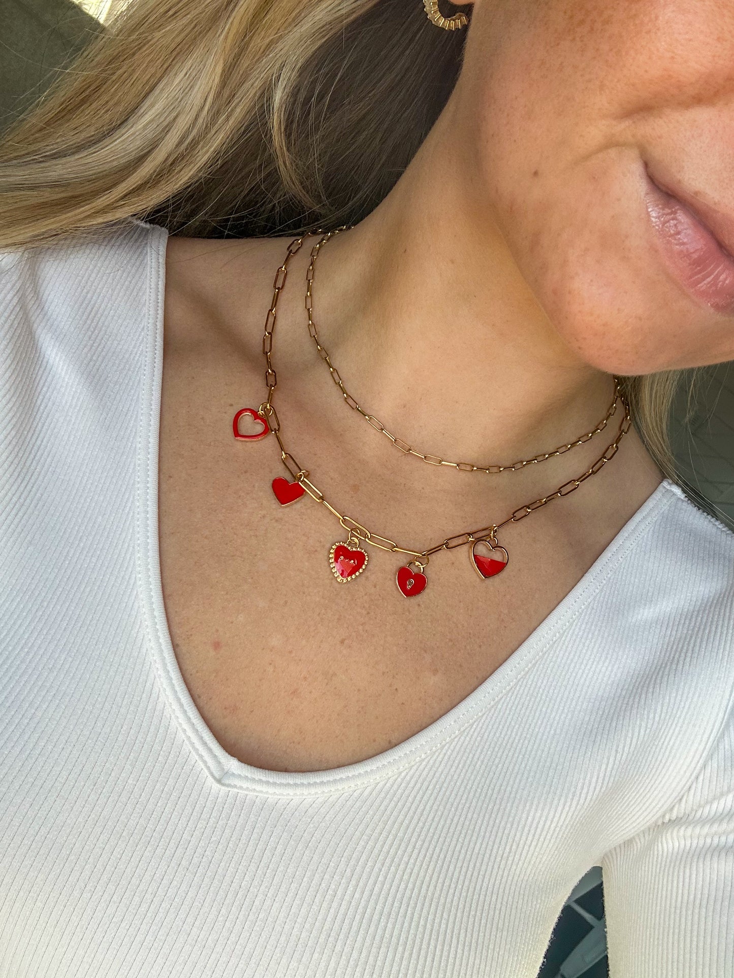 full of hearts necklace