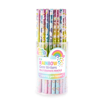 Rainbow Gem Writers Graphite Pencils