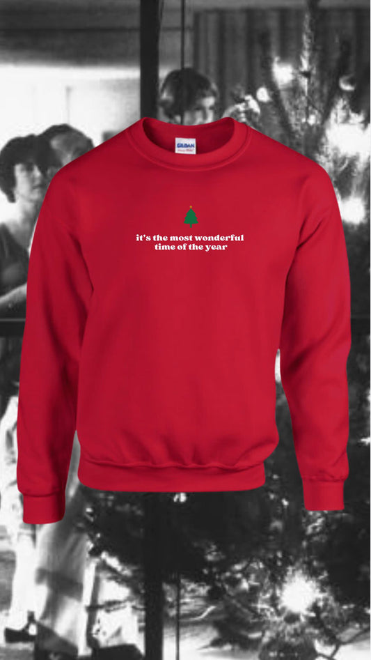 the most wonderful time of the year sweatshirt