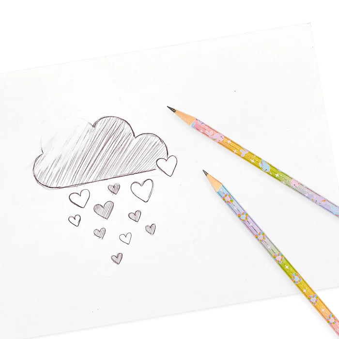 Rainbow Gem Writers Graphite Pencils