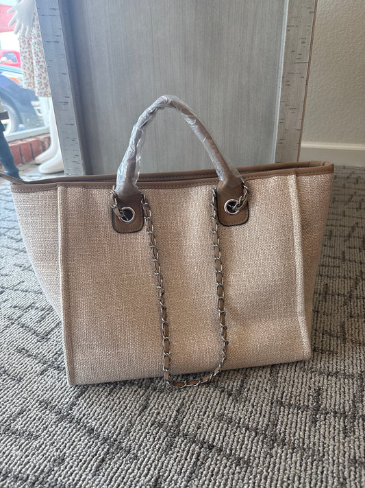 Brown Tote Bag