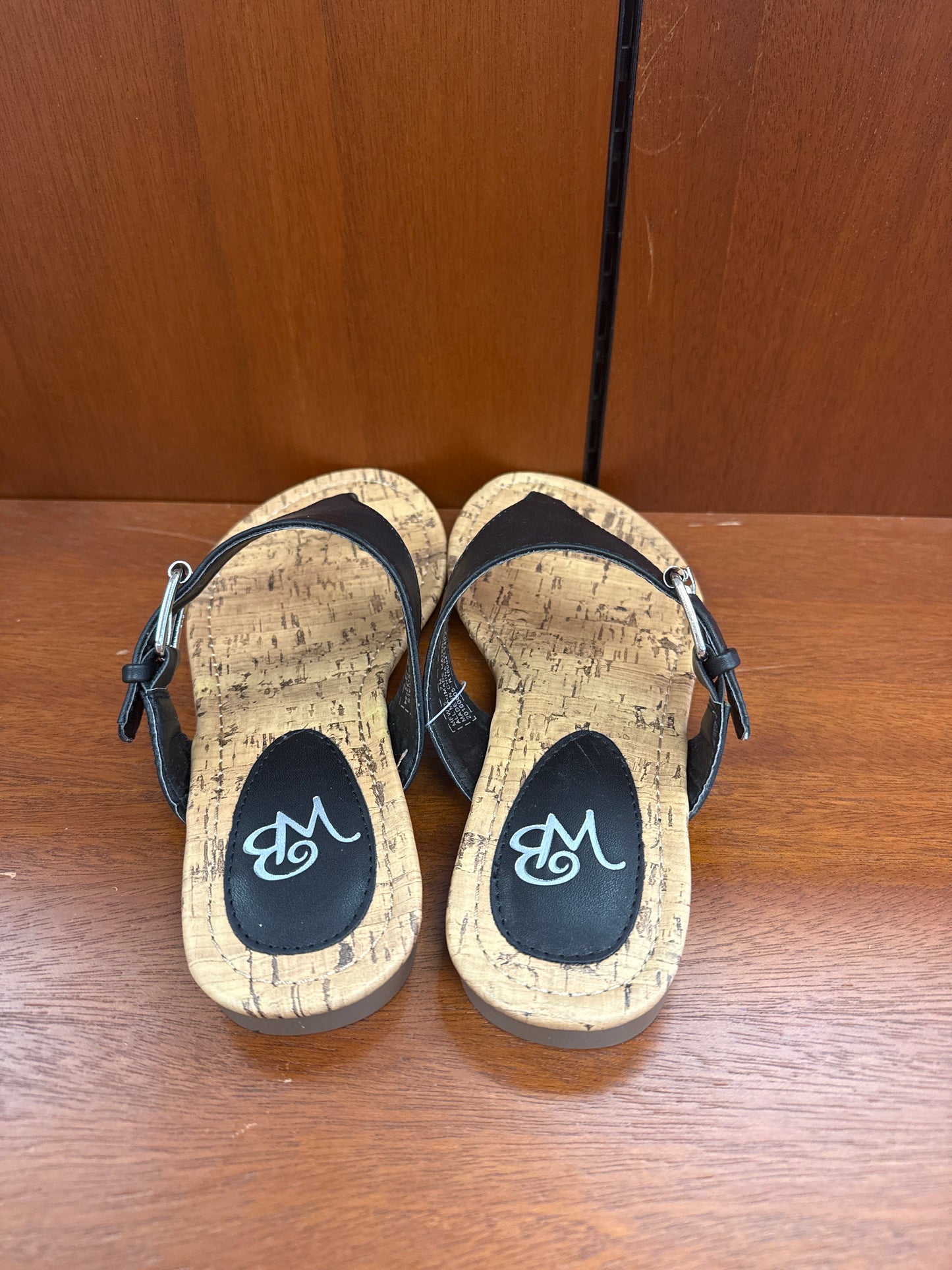Black WB Sandals