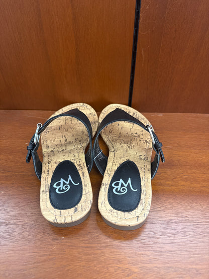 Black WB Sandals