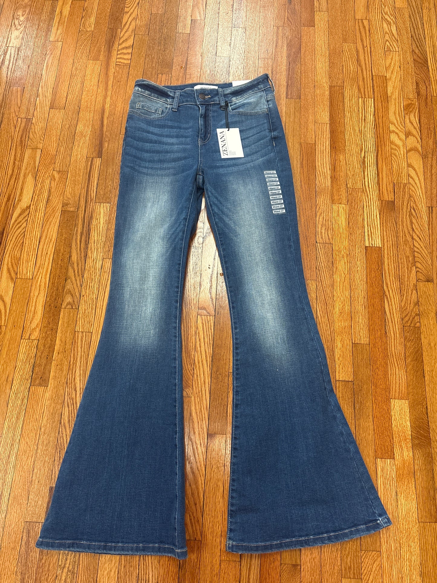 Zenana High-Rise Flare Denim