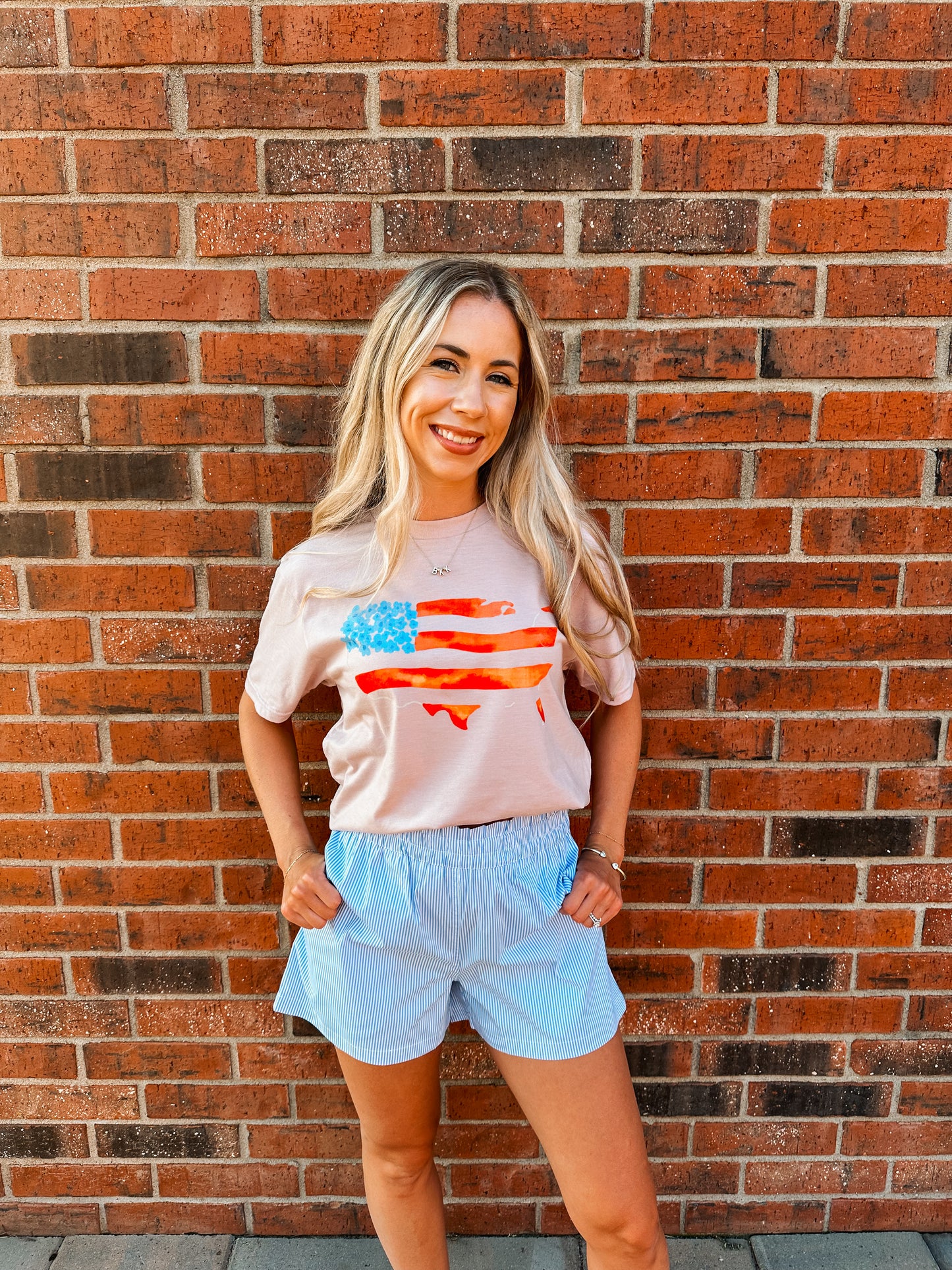 floral america tee