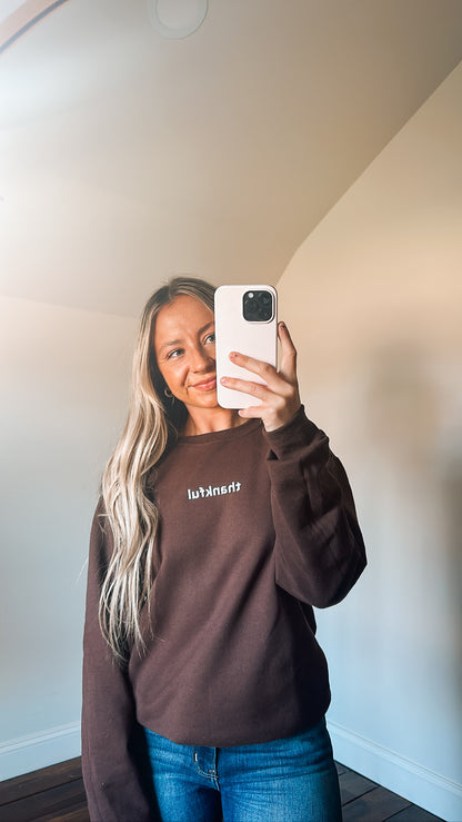 thankful sweatshirt