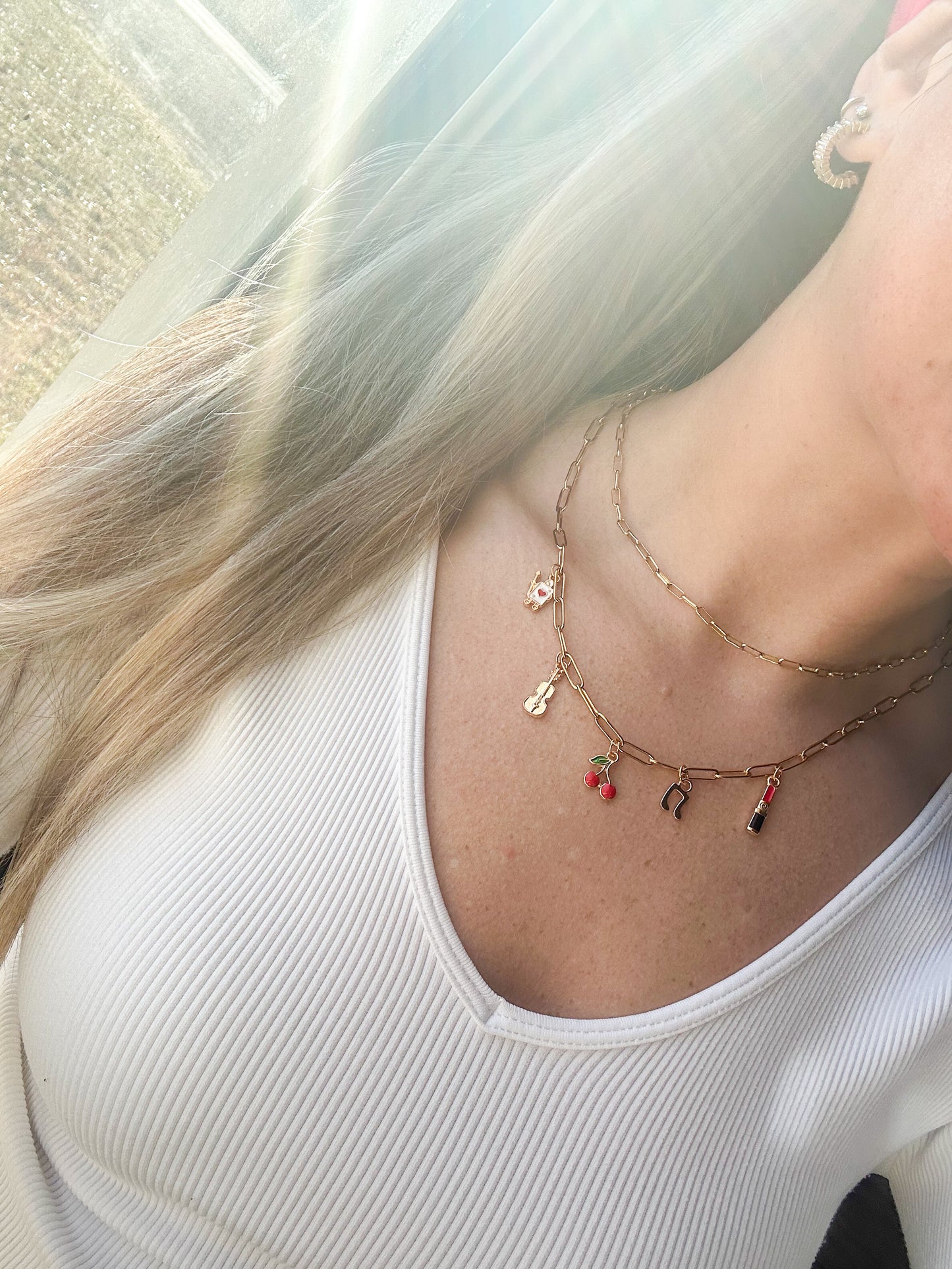 cherry necklace