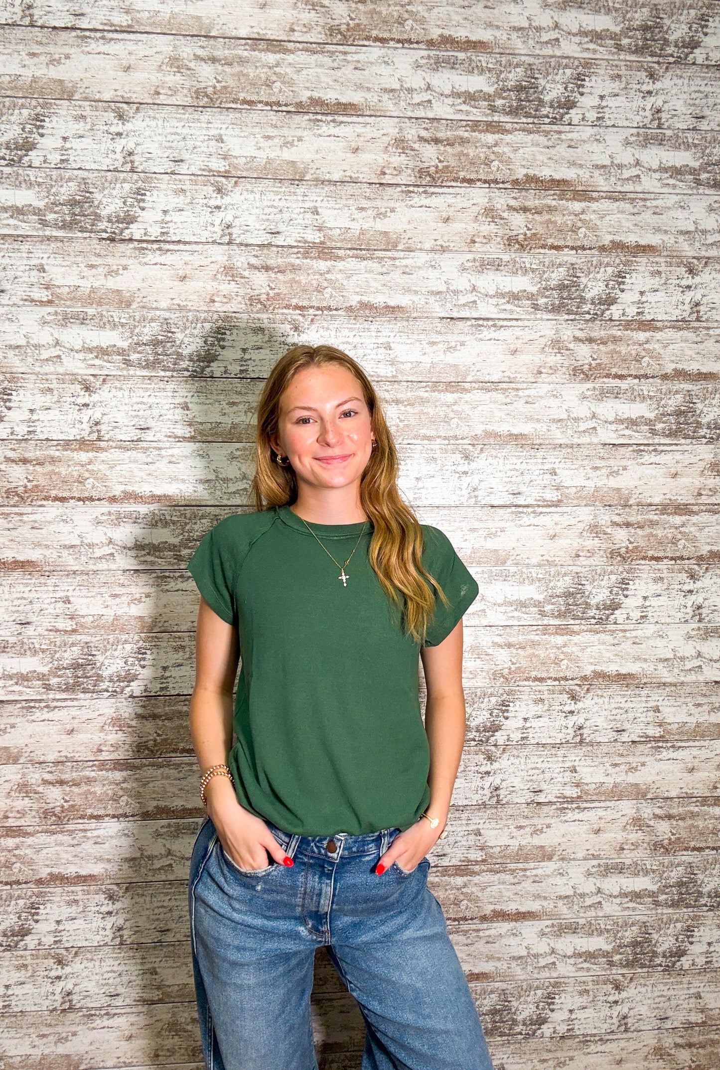 Ivy Tee - Emerald