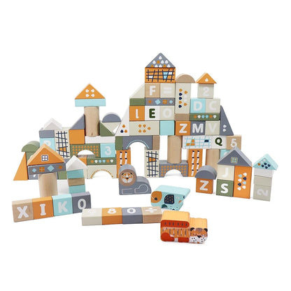 Kids Count & Spell 101 Piece Block Set