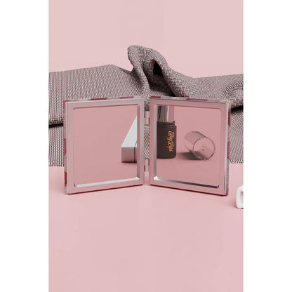 Heart Double Side Folding Portable Mini Mirror