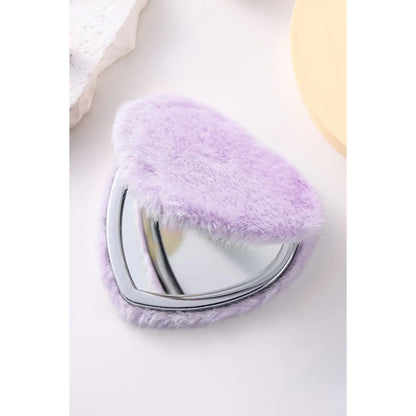 Heart Shape Double Sides Mini Mirror