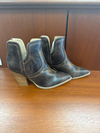 Espresso Crinkle Smoke Show Boots