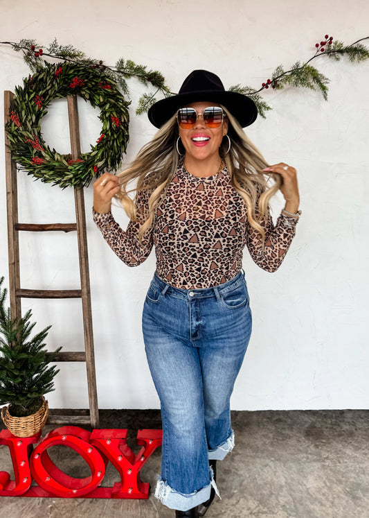 Christmas Mesh it Up Cheetah Christmas