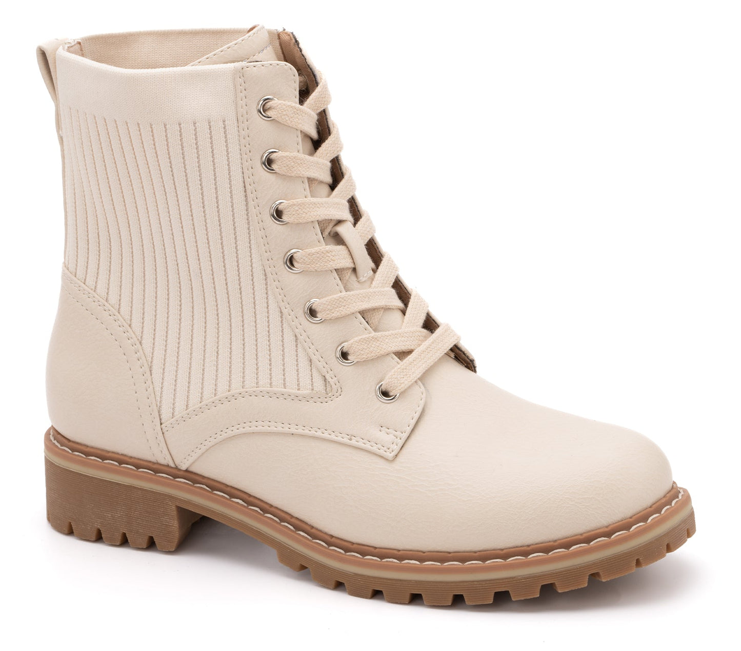 Corky’s Creep it Real Laced Boots - Cream