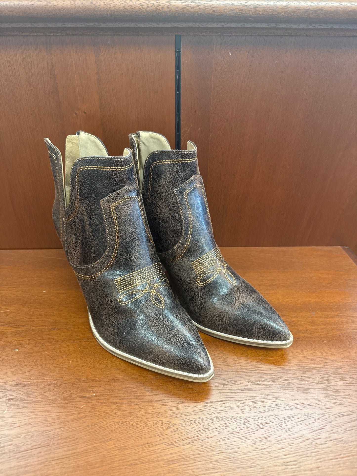 Espresso Crinkle Smoke Show Boots