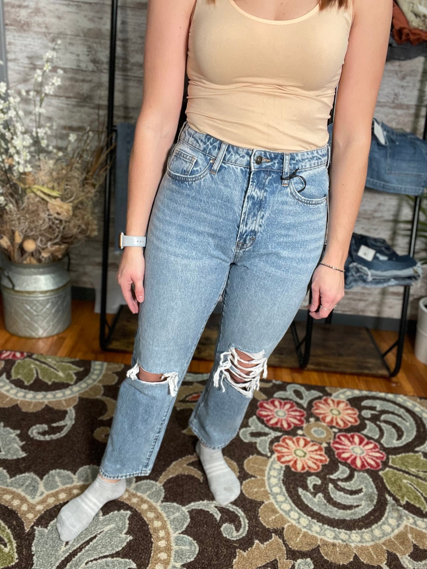 Jelly Jeans High Rise Straight - Medium