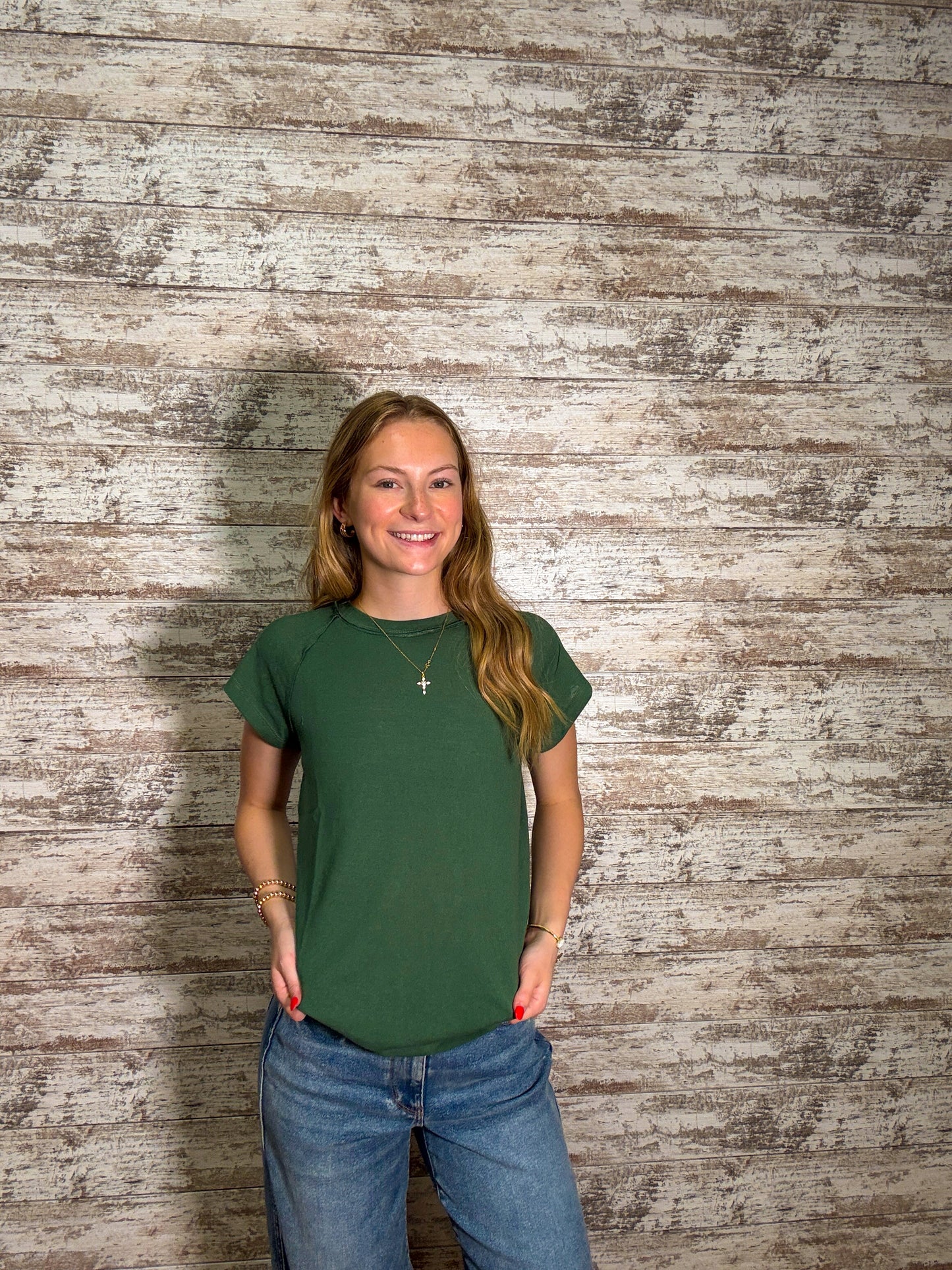 Ivy Tee - Emerald