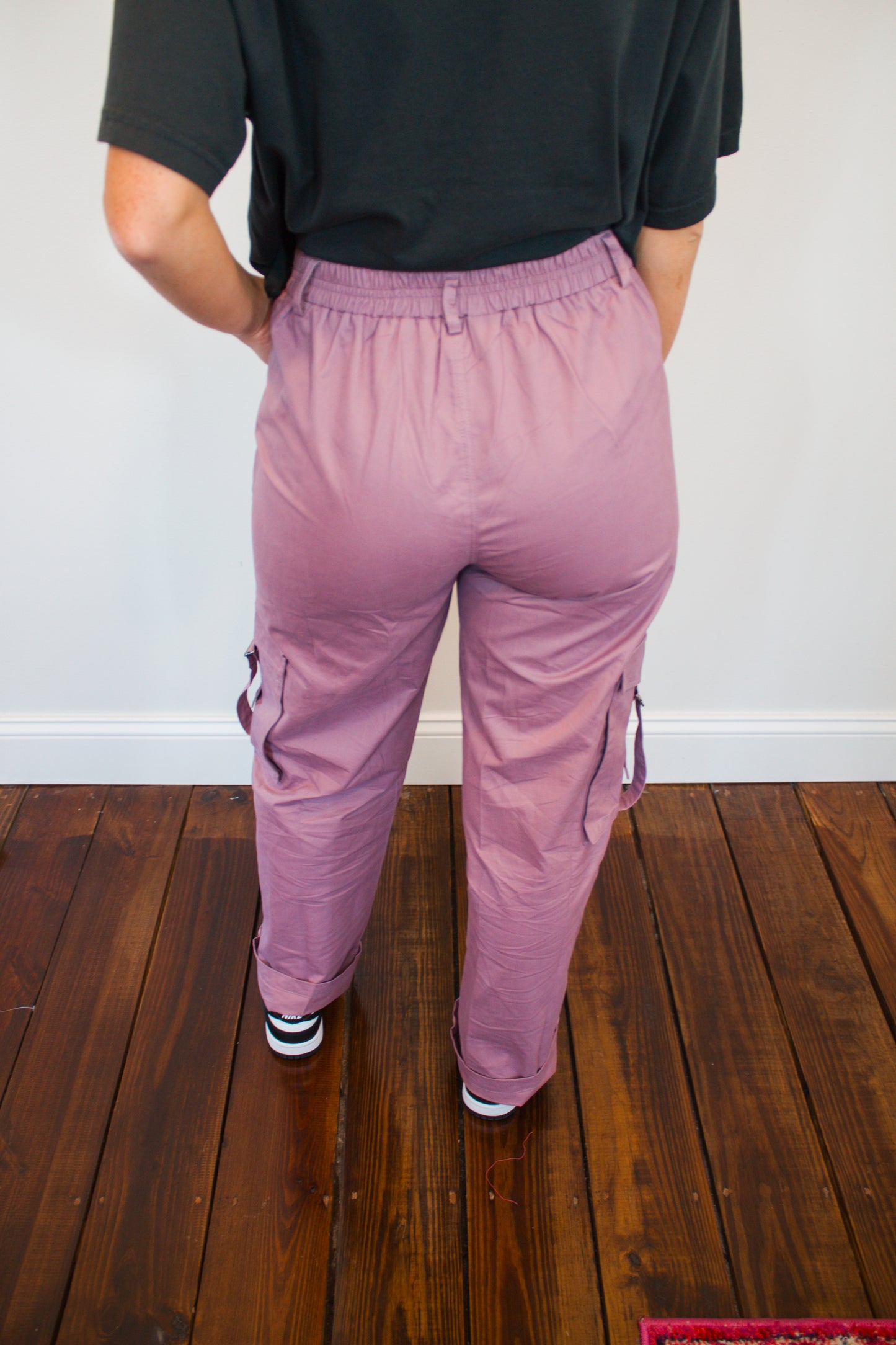 lavender cargo pants