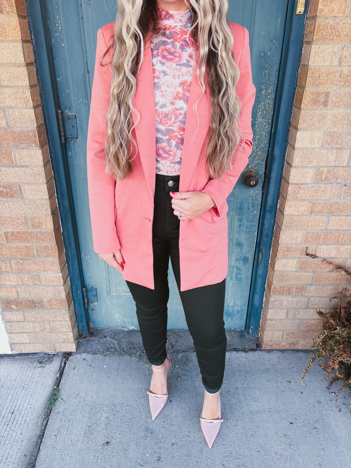 Like Love Mauve Blazer