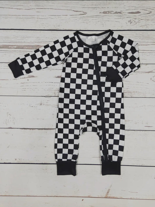 Black Checkered Sleeper