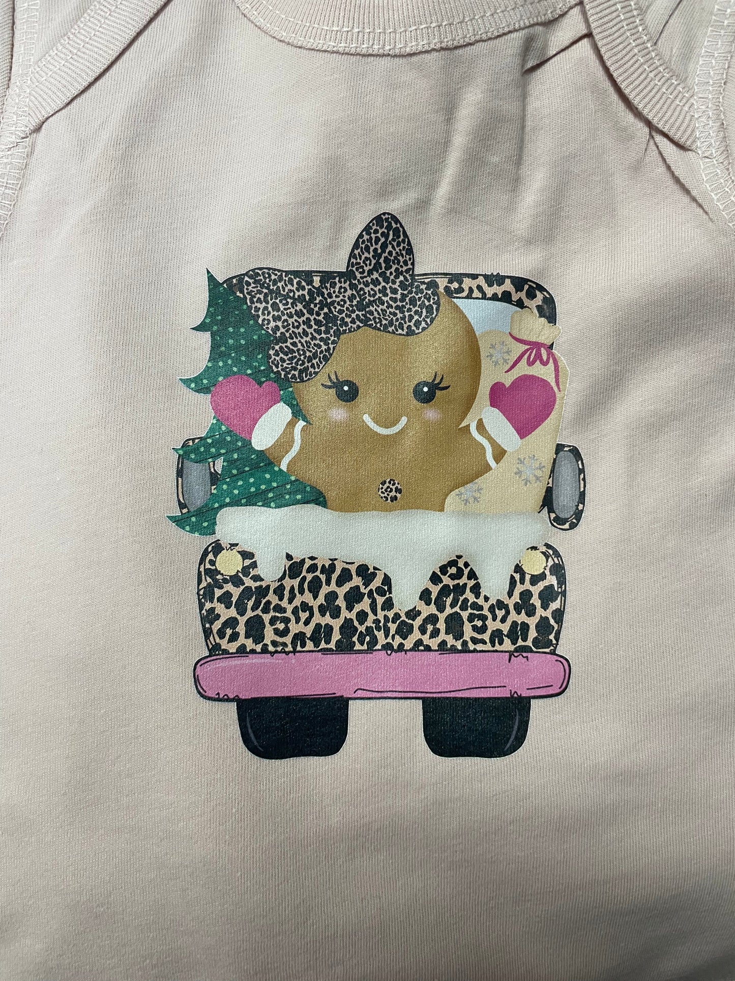 Gingerbread Truck Kids Shirt