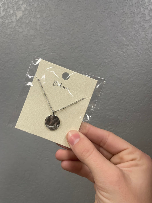 Mountain Textured Necklace