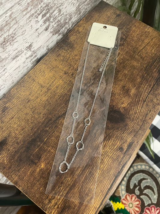 Silver Ring Necklace