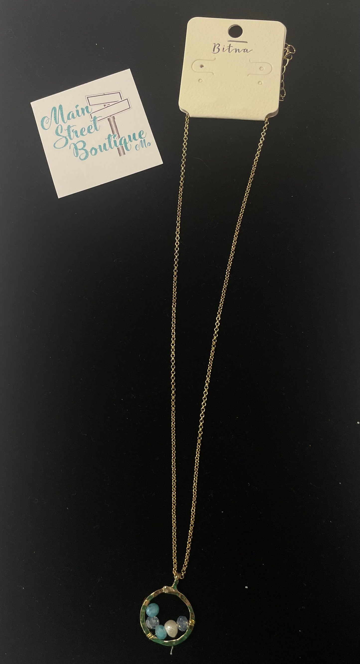 Circle Bead Necklace