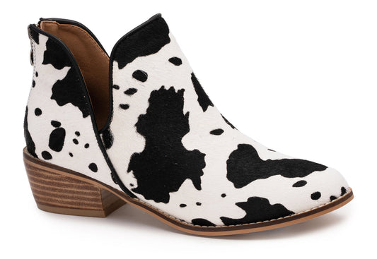 Patsy - Black Cow Boot