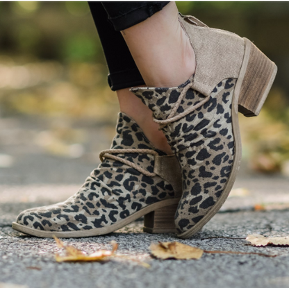Very G Spartan Leopard Boot