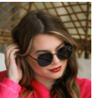 Better By The Pool Round Sunglasses