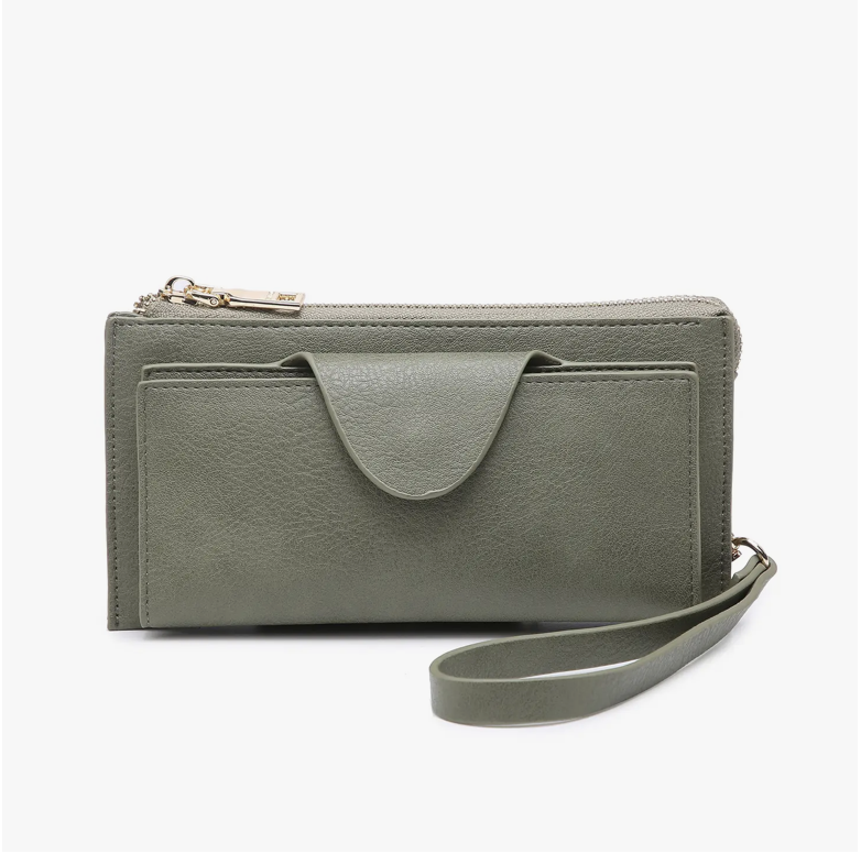 Kyla Wallet w/ Snap Closure *multiple colors