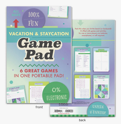 Vacation & Staycation Game Pad