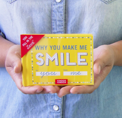 Why You Make Me Smile Fill in the Love Book