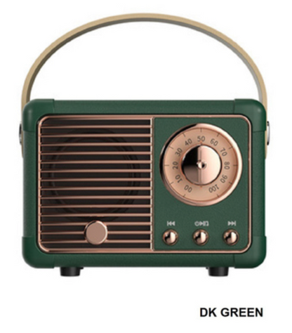 Retro Mini Wireless Bluetooth Speaker