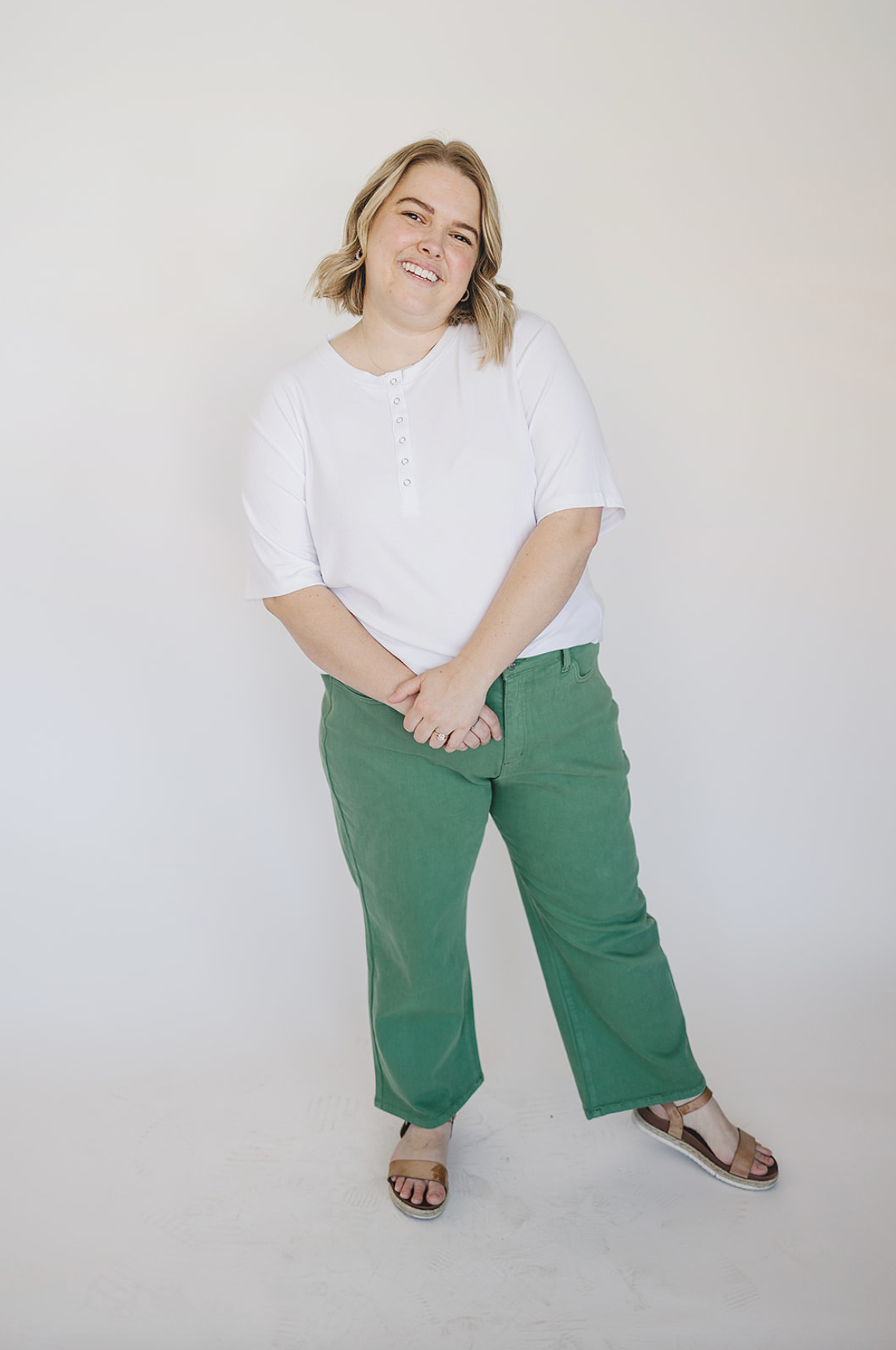 Phoebe Cropped Wide Leg